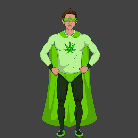 Weed Superhero